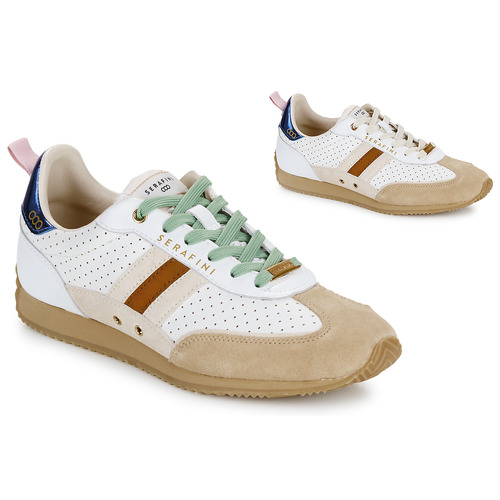 Pantofi Femei Pantofi sport Casual Serafini LADY D Alb / Maro