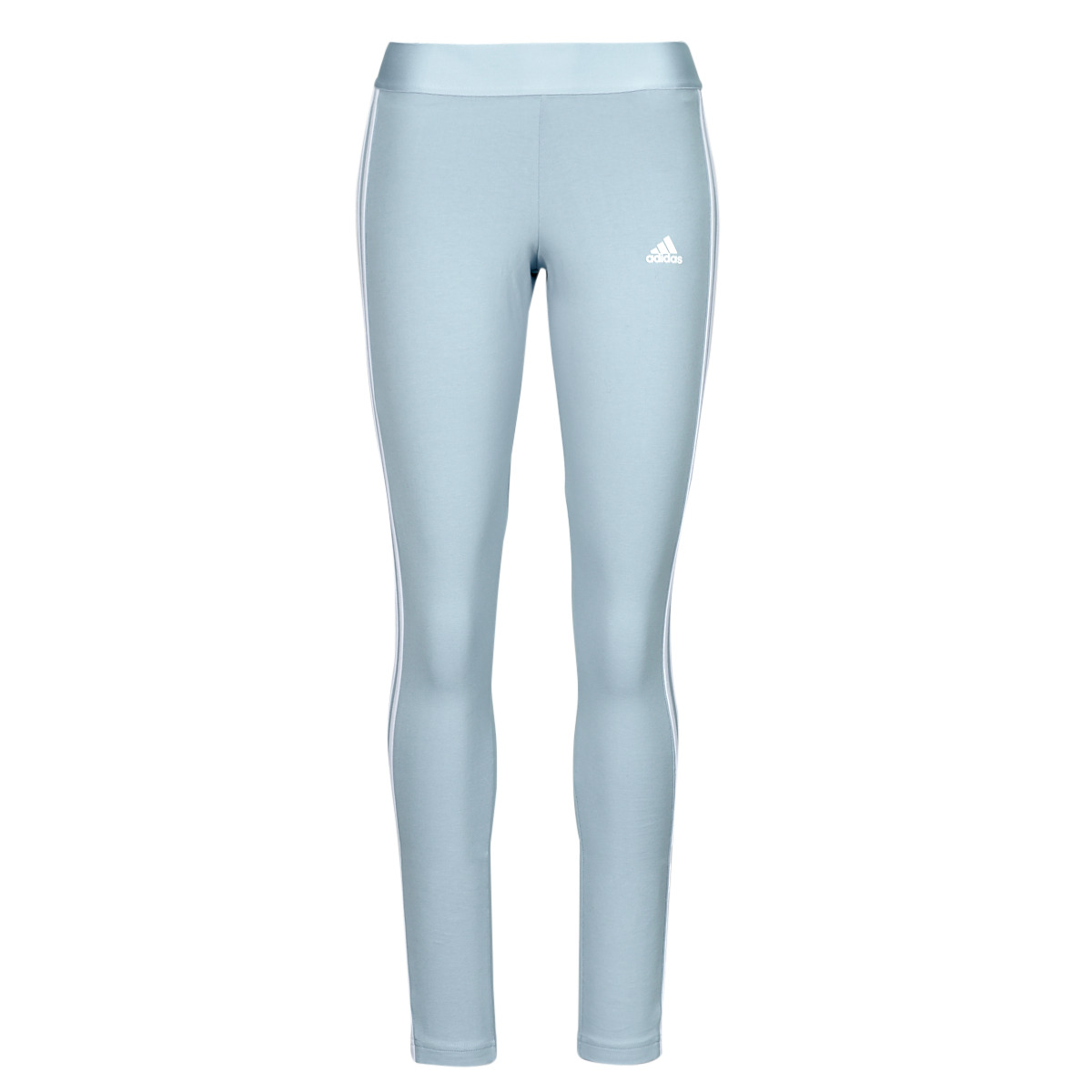 Îmbracaminte Femei Colanti Adidas Sportswear W 3S LEG Albastru / Glacier / Alb