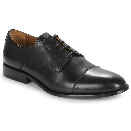 Pantofi Bărbați Pantofi Derby Pellet BREST Veal / GŁADKI / Negru