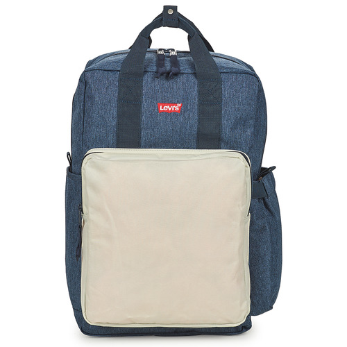 Genti Rucsacuri Levi's L-PACK LARGE Albastru / Bej