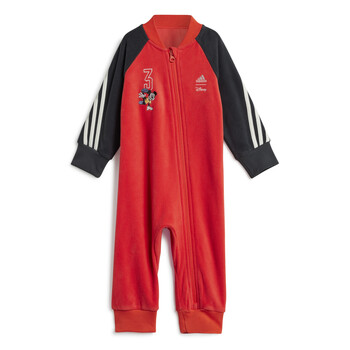 Îmbracaminte Băieți Pijamale și Cămăsi de noapte Adidas Sportswear Disney Mickey Mouse Bodysuit Roșu / Gri