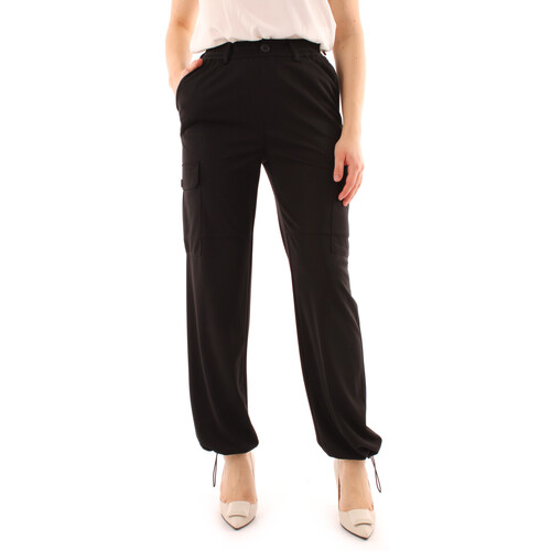 Îmbracaminte Femei Pantalon 5 buzunare Twin Set 241TE2052 Negru