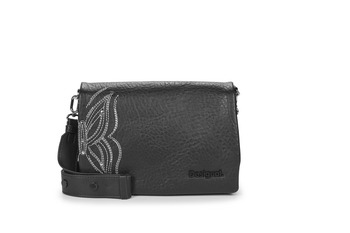 Genti Femei Genți  Banduliere Desigual BAG GOODALL DORTMUND FLAP 2.0 Negru