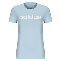 Îmbracaminte Femei Tricouri mânecă scurtă Adidas Sportswear Essentials Slim Logo T-Shirt Albastru