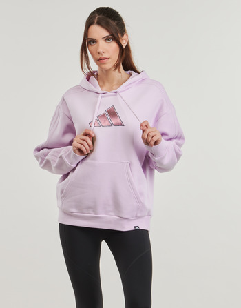 Adidas Sportswear Holiday Graphic 3-Stripes Oversized Hoodie