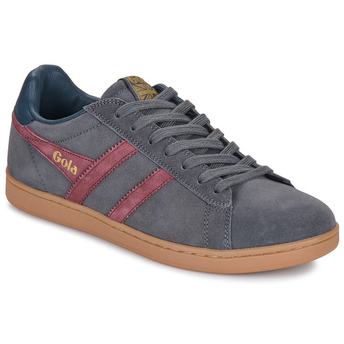 Pantofi Bărbați Pantofi sport Casual Gola Equipe II Suede Gri / Bordo