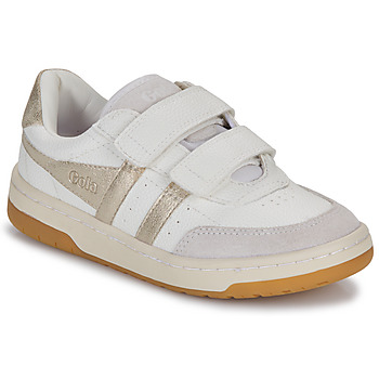 Pantofi Fete Pantofi sport Casual Gola Falcon Mirror Strap Alb / Auriu