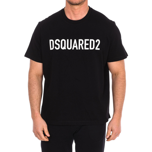 Îmbracaminte Bărbați Tricouri mânecă scurtă Dsquared S74GD1184-S23009-900 Negru