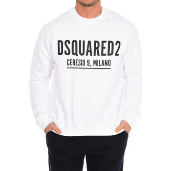 Îmbracaminte Bărbați Hanorace  Dsquared S71GU0448-S25042-100 Alb