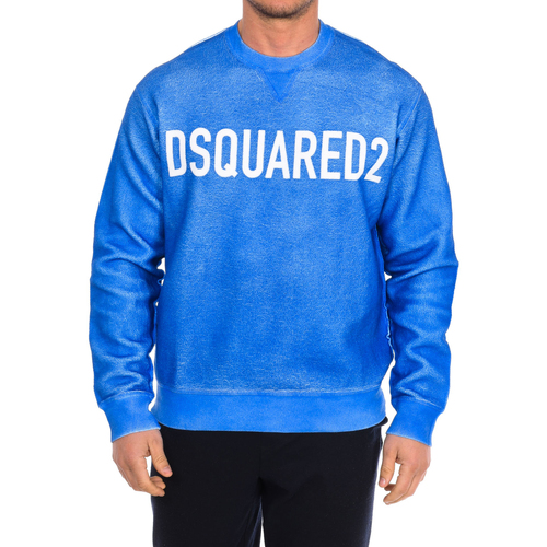 Îmbracaminte Bărbați Hanorace  Dsquared S74GU0538-S25042-478 albastru