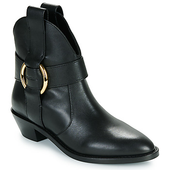 Pantofi Femei Ghete See by Chloé NEW RING LINE Negru