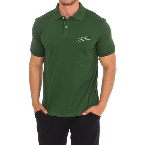 Îmbracaminte Bărbați Tricou Polo mânecă scurtă Philipp Plein Sport PIPS504-32 verde