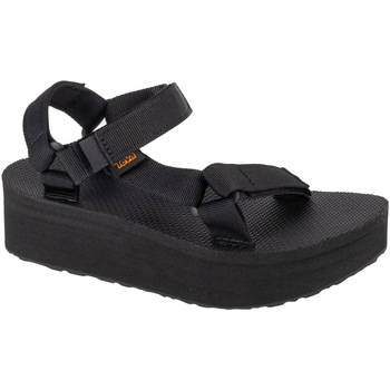 Pantofi Femei Sandale sport Teva W Flatform Universal Sandals Negru