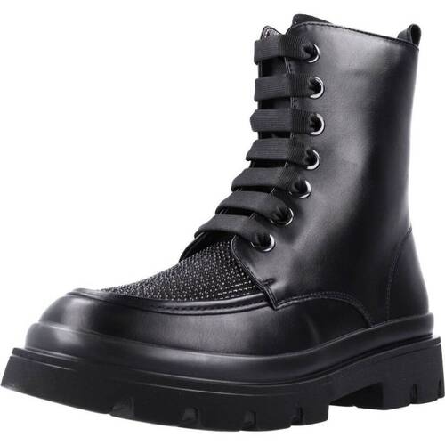 Pantofi Fete Cizme Asso AG15643 Negru