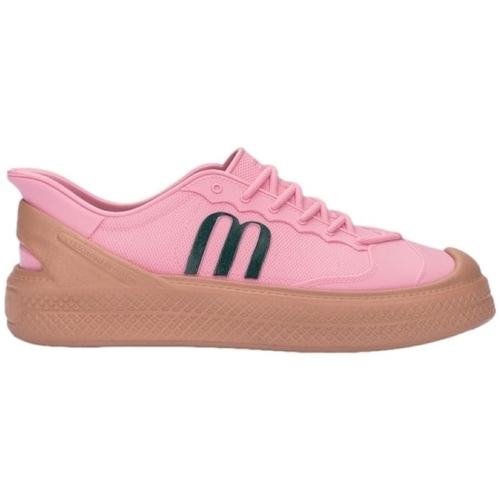 Pantofi Femei Sneakers Melissa Sapatilhas Combat Sneaker Fem - Pink/Brown roz