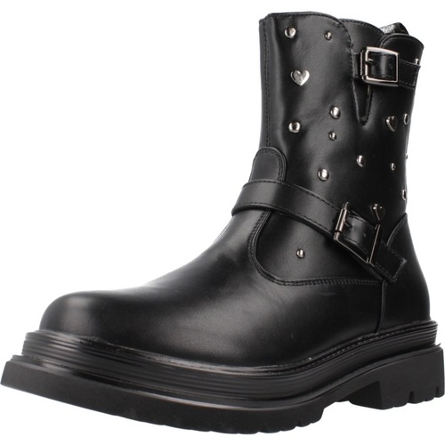 Pantofi Fete Cizme Asso AG16603 Negru