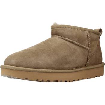 Pantofi Femei Cizme UGG W CLASSIC ULTRA MINI Maro