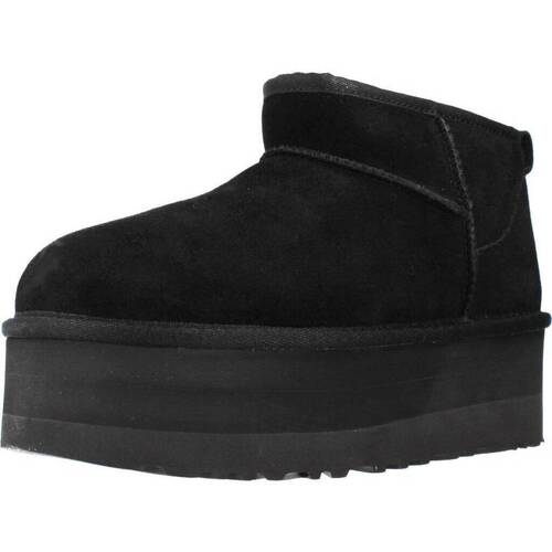 Pantofi Femei Cizme UGG CLASSIC ULTRA MINI PLATF Negru