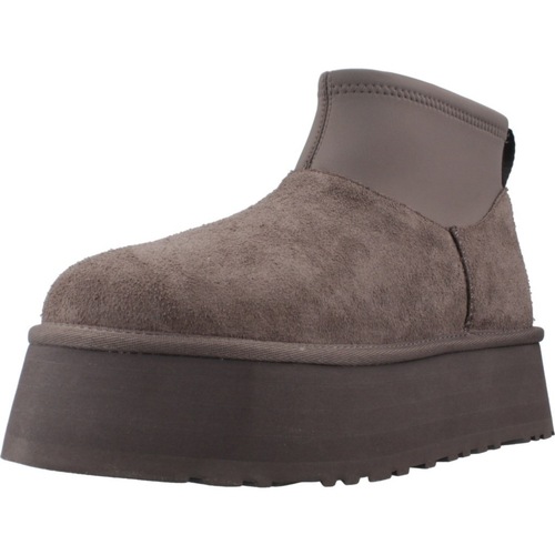 Pantofi Femei Cizme UGG CLASSIC MINI DIPPER Gri