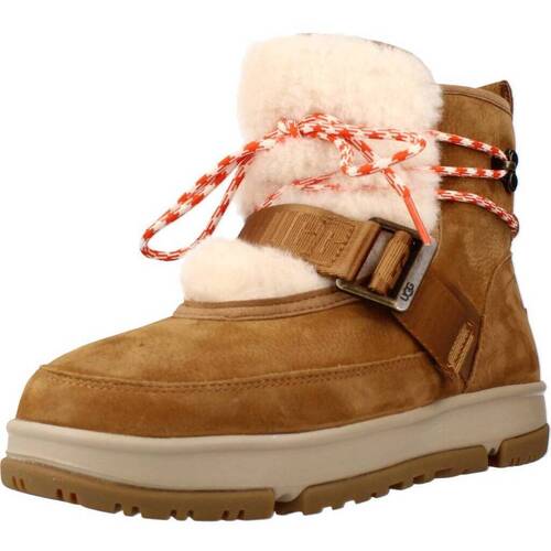 Pantofi Femei Cizme UGG W CLASSIC WEATHER HIKER Maro