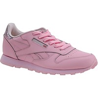 Pantofi Fete Fitness și Training Reebok Sport Classic Leather Metallic roz