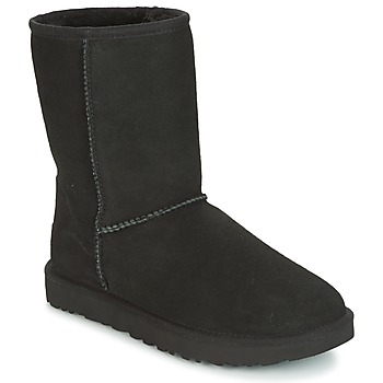 Pantofi Femei Ghete UGG CLASSIC SHORT II Negru