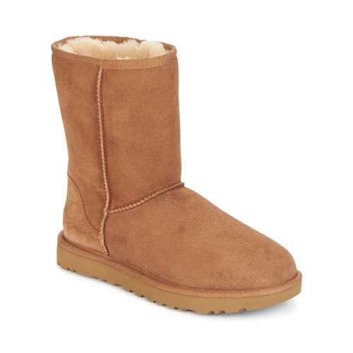 Pantofi Femei Ghete UGG CLASSIC SHORT II Camel