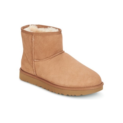 Pantofi Femei Ghete UGG CLASSIC MINI II Camel