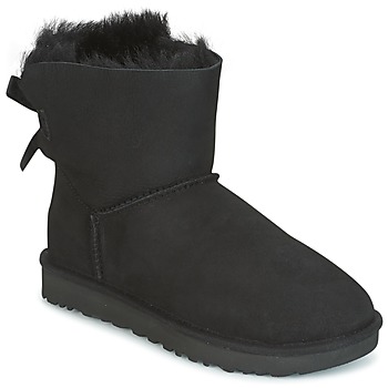 Pantofi Femei Ghete UGG MINI BAILEY BOW II Negru