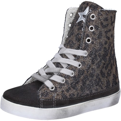 Pantofi Fete Sneakers 2 Stars AD884 Gri