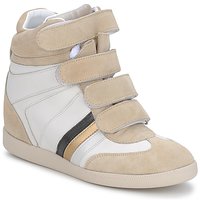 Skor Dam Höga sneakers Serafini MANATHAN SCRATCH Vit / beige / blå