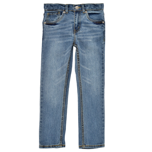 textil Pojkar Stuprörsjeans Levi's 511 SKINNY FIT Blå