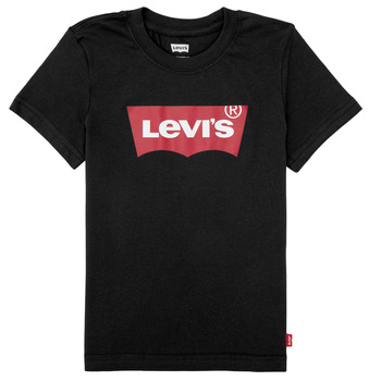 textil Barn T-shirts Levi's BATWING TEE Svart