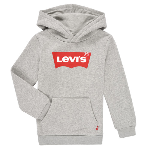 textil Pojkar Sweatshirts Levi's BATWING SCREENPRINT HOODIE Grå