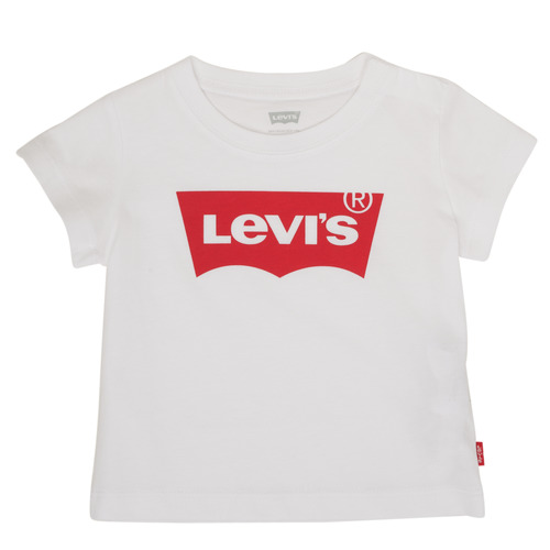 textil Barn T-shirts Levi's BATWING TEE Vit