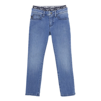 textil Pojkar Stuprörsjeans Emporio Armani 6H4J17-4D29Z-0942 Blå