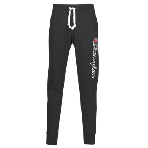 textil Herr Joggingbyxor Champion HEAVY COMBED COTTON Svart