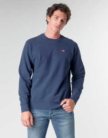 textil Herr Sweatshirts Levi's NEW ORIGINAL CREW Blå