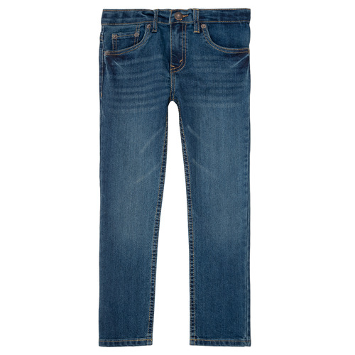 textil Pojkar Stuprörsjeans Levi's 511 SLIM FIT JEAN Blå