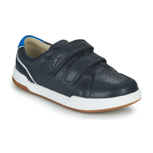 Skor Pojkar Sneakers Clarks FAWN SOLO K Marin