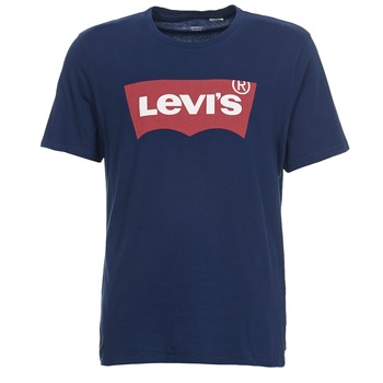 textil Herr T-shirts Levi's GRAPHIC SET IN Marin