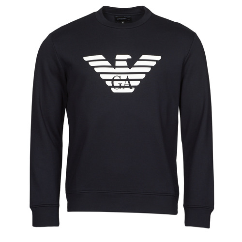 textil Herr Sweatshirts Emporio Armani 8N1MR6 Marin