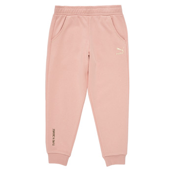 textil Flickor Joggingbyxor Puma T4C SWEATPANT Rosa