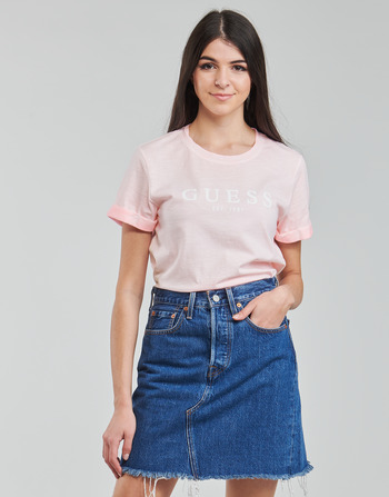 Guess ES SS GUESS 1981 ROLL CUFF TEE