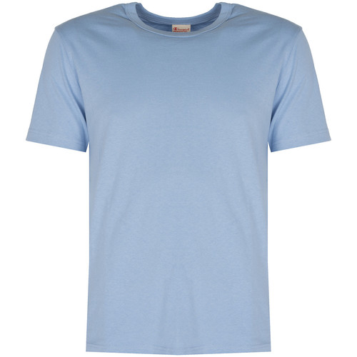 textil Herr T-shirts Champion 210971 Blå