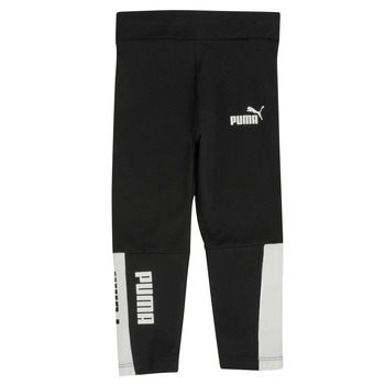 textil Flickor Leggings Puma PUMA POWER COLORBLOCK HIGH WAIST LEGGING Svart