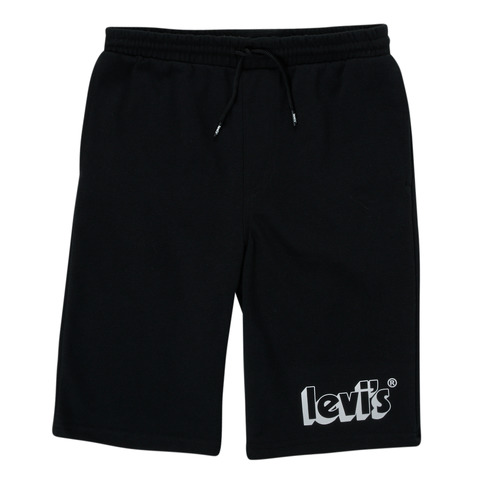 textil Pojkar Shorts / Bermudas Levi's GRAPHIC JOGGER SHORTS Svart