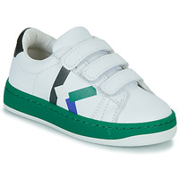 Skor Pojkar Sneakers Kenzo K29092 Vit / Grön