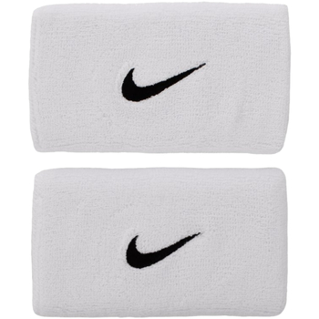 Accessoarer Sportaccessoarer Nike Swoosh Doublewide Wristbands Vit