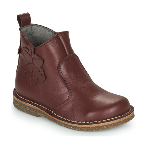 Skor Flickor Boots El Naturalista NASHVILLE Bordeaux